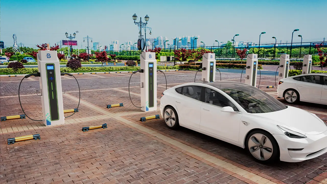 tethered EV charger 8